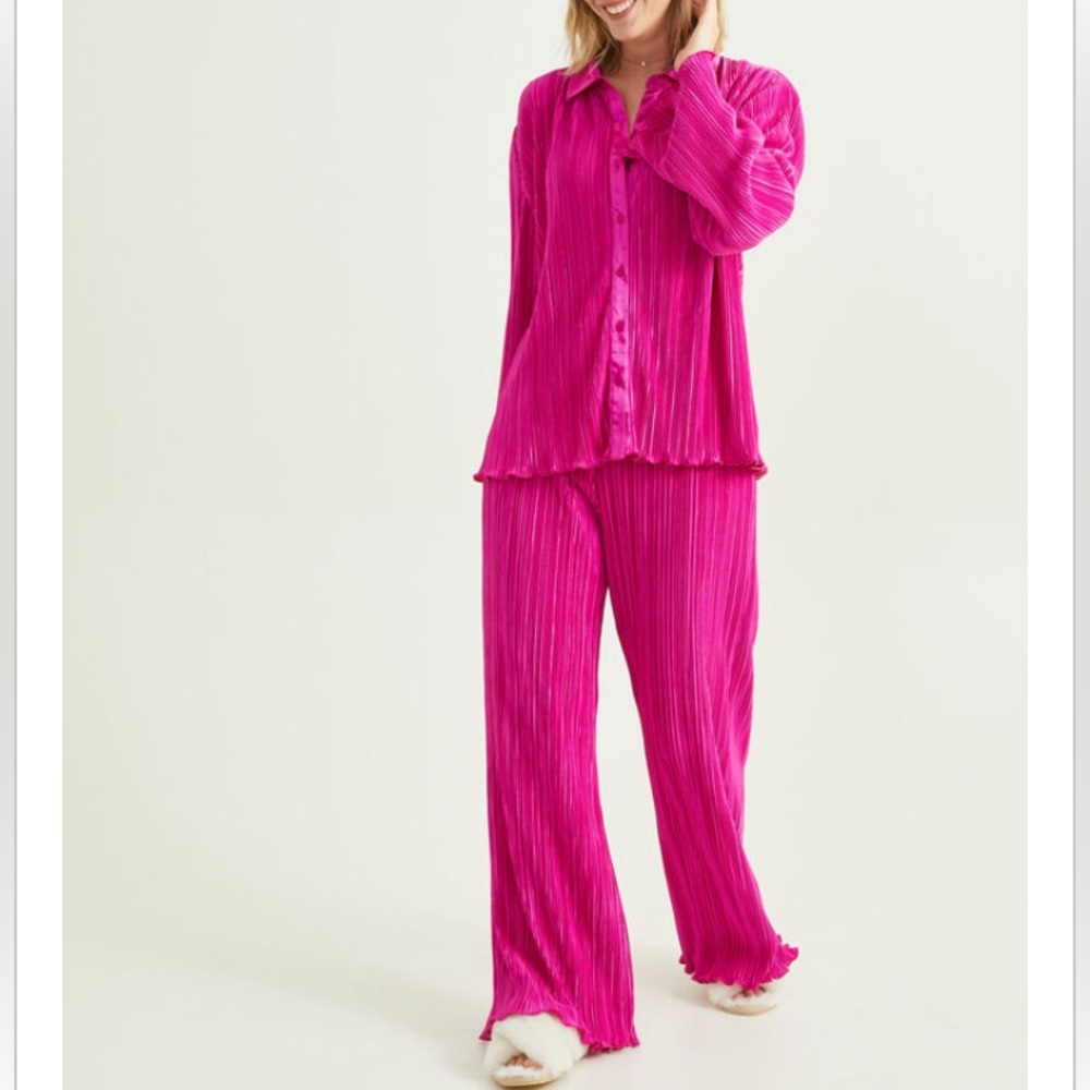 NWT Altar’d State Plisse Pajama Set‎
